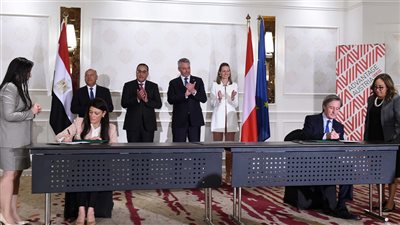 بحضور مدبولي ومستشار النمسا..  توقيع خطاب نوايا بشأن تعزيز التعاون الاقتصادي