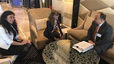 وزير المالية يلتقى مدير مركز السياسة الضريبية والإدارة بمنظمة التعاون الاقتصادي والتنمية