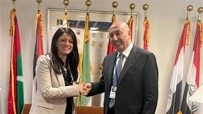 وزيرة التعاون الدولي تلتقي وزير البيئة العراقي لبحث تعزيز التعاون المشترك