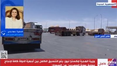 وزيرة الهجرة: الدولة تواصل جهودها على مدار الساعة لإعادة المصريين من السودان