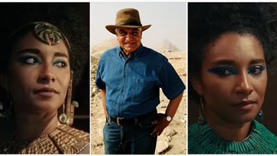 مزبلة التاريخ.. زاهي حواس يعلق على فيلم كليوباترا ويناشد المتحدة