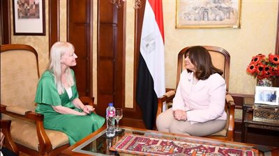 وزيرة الهجرة تلتقي سفيرة أيرلندا بالقاهرة لبحث سبل تعزيز التعاون الثنائي المشترك