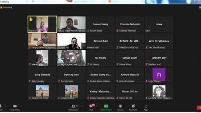 إنطلاق أول الأنشطة التدريبية بمركز التدريب الإقليمى للموارد المائية بمشاركة ٢٤ متدرباً إفريقياً 