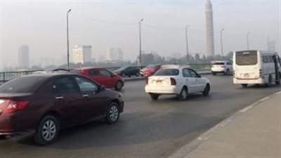 سيولة مرورية لحركة السيارات بمحاور القاهرة والجيزة