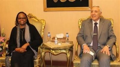 رئيس الدستورية يبحث مع رئيسة المحكمة العليا بكينيا سبل تدعيم العلاقات