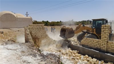 لليوم الرابع.. الموجة 21 بالسويس تواصل حملات التعدي على أراضي الدولة