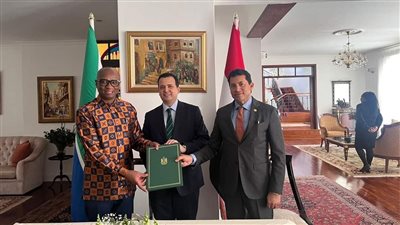 وزير الشباب والرياضة يوقع بروتوكول تعاون ثنائي مع نظيره الجنوب افريقي