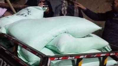 ضبط 21 شيكارة دقيق بلدى مدعم قبل بيعها بالسوق السوداء بالغربية 