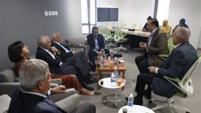 ضياء رشوان يلتقى مقررى محاور الحوار الوطنى قبل انطلاق الجلسات النقاشية