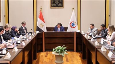 وزير الصحة يستقبل الممثل المقيم لبرنامج الأمم المتحدة الإنمائي في مصر (UNDP)