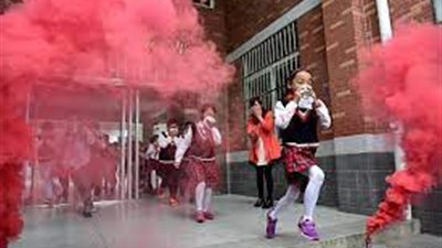 السيطرة على حريق داخل مدرسة بفيصل