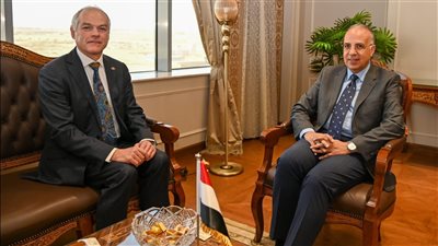 سويلم يبحث مع السفير الأسترالي بمصر سبل تعزيز التعاون بين مصر واستراليا في مجال الموارد المائية 