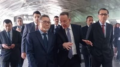 وزير التجارة بجمهورية إندونيسيا ووفد مرافق يزورون متحف الحضارة