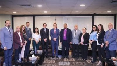 رئيس الطائفة الإنجيلية بمصر يستقبل سفير ألمانيا بالقاهرة