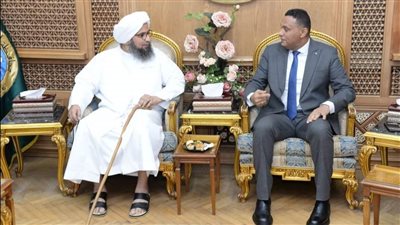 محافظ الدقهلية يستقبل الداعية الاسلامي الحبيب علي الجفري لمشاركته في صالون المنصورة الثقافي