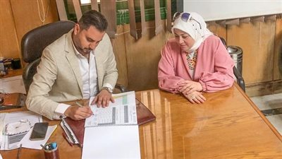 مديرالتأمين الصحي بالسويس يعتمد نتيجة التمريض بنسبة  ‎%‎100