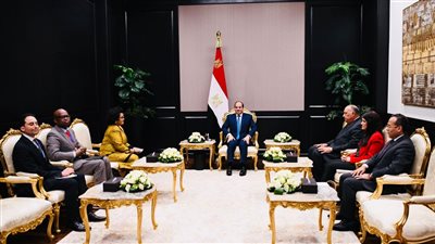أولويات الرئاسة المصرية الحالية للنيباد.. تفاصيل لقاء الرئيس السيسي  مع المديرة التنفيذية لوكالة الاتحاد الأفريقي للتنمية