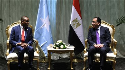 مدبولى يلتقى رئيس وزراء جمهورية الصومال الفيدرالية