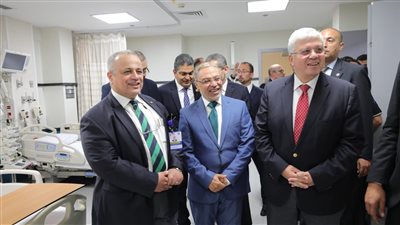 وزير التعليم العالي ومحافظ الغربية يطلقان إشارة بدء إعادة تشغيل مستشفى سرطان الأطفال 57357 بمدينة طنطا