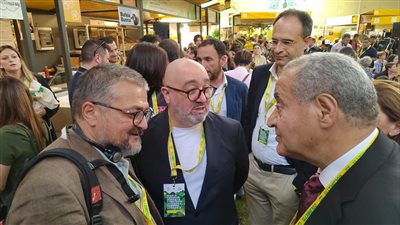 وزير التموين يشارك في إجتماع الجمعية العمومية للتحالف العالمى لأسواق المزارعين المنعقد حالياً بالعاصمة روما