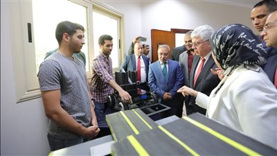 وزير التعليم العالي يفتتح عددًا من المنشآت التعليمية والخدمية بجامعة طنطا