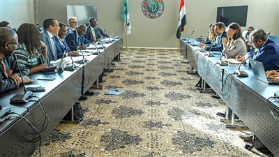 المشاط تعقد جلسة مباحثات ثنائية مع رئيس مجموعة البنك الأفريقي للتنمية بمدينة شرم الشيخ