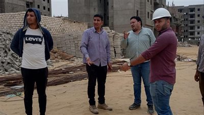 عبد الجابر يتفقد أعمال الإنشاءات بمدينة السويس الجديدة