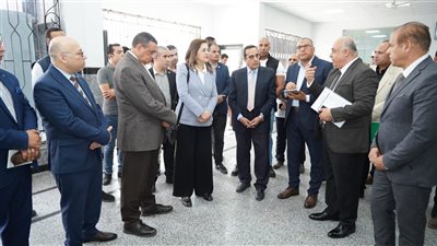 وزيرة التخطيط والتنمية الاقتصادية تفتتح المركز التكنولوجي بديوان عام محافظة شمال سيناء