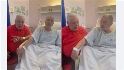 بعد زيارة أشرف زكى.. أحمد إبراهيم: ماسابنيش ورفع معنوياتي