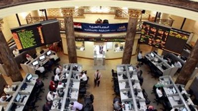 هبوط المؤشر الرئيسى للبورصة بنسبة 0.57% بختام تعاملات جلسة الإثنين