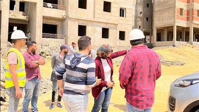 رئيسة جهاز مدينة السويس الجديدة تواصل نشاطها تفقد أعمال الإنشاءات