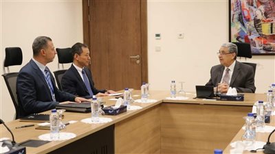 وزير الكهرباء يستقبل نائب الرئيس التنفيذى لشركة CTGI الصينية
