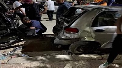  أسفل منزلهما.. مصرع طبيب ونجلته في حادث تصادم بمساكن شيراتون