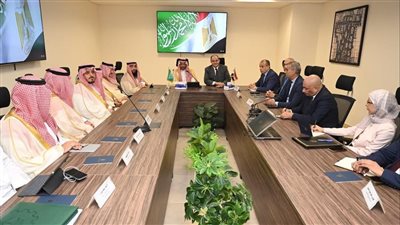 وزير التجارة والصناعة يستقبل نظيره السعودى بمقر الوزارة بالعاصمة الإدارية الجديدة