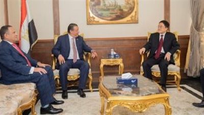 الشعب الجمهورى يستقبل وفد صينى رفيع المستوى بحضور سفير بكين بمصر