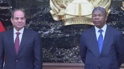 الرئيس السيسى ونظيره الأنجولى يشهدان مراسم التوقيع على عدد من الاتفاقيات