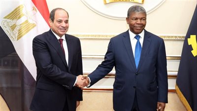في إطار الجولة الأفريقية.. تفاصيل لقاء الرئيس السيسي مع نظيره الأنجولي