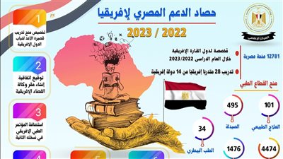 وزير التعليم العالي يستعرض حصاد الدعم المصري لإفريقيا في مجالي التعليم العالي والبحث العلمي خلال العام المالي 2022/2023