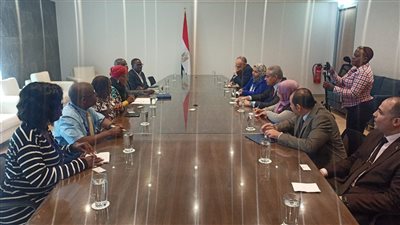 شحاتة يلتقى وزيرة عمل زامبيا على هامش مؤتمر العمل الدولي بجنيف 