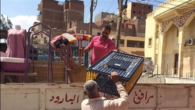 رفع 655 حالة إشغال طريق مخالف بمراكز بالبحيرة