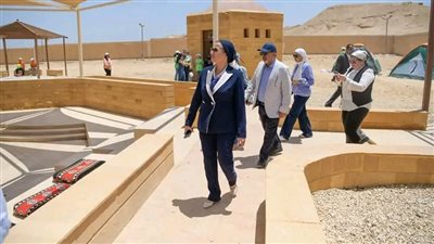 وزيرة البيئة تفتح أول نادى للعلوم بمحمية قبة الحسنة بمدينة السادس من أكتوبر