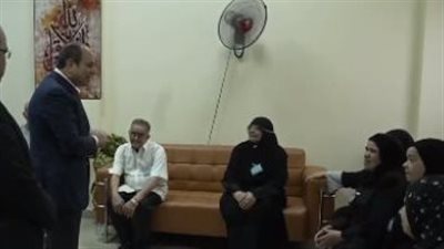 الرئيس السيسى لنزلاء دار مسنين الأبعادية: 