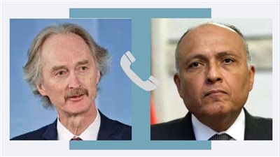 وزير الخارجية يتلقى اتصالاً هاتفياً مع مبعوث الأمم المتحدة الخاص إلى سوريا