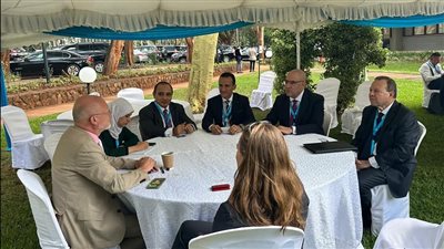 وزير الإسكان يلتقى المرشح لرئاسة المنظمة الحكومية الدولية المعنية بتغير المناخ