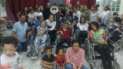 إجتماع الأنبا إبرام تحتفل بعيد نياحة شفيعها بحضور أسقف السويس