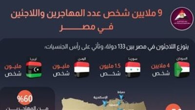 معلومات الوزراء يرصد جهود الدولة لاستقبال الوافدين من مختلف الجنسيات