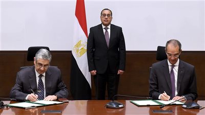 رئيس الوزراء يشهد مراسم توقيع بروتوكول تعاون في مجال الأمن السيبراني