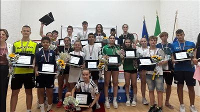 فوز اللاعب المصري على عزت بالمركز الثانى فى بطولة إيطاليا المفتوحة للاسكواش