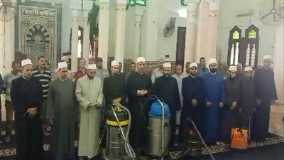  أوقاف السويس تبدأ في نظافة وتعقيم المساجد إستعداداً لـ 