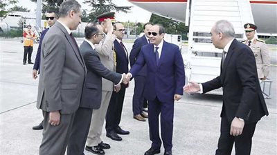 تفاصيل لقاء السيسي مع رئيس شركة الخطوط الملاحية الفرنسية العالمية 